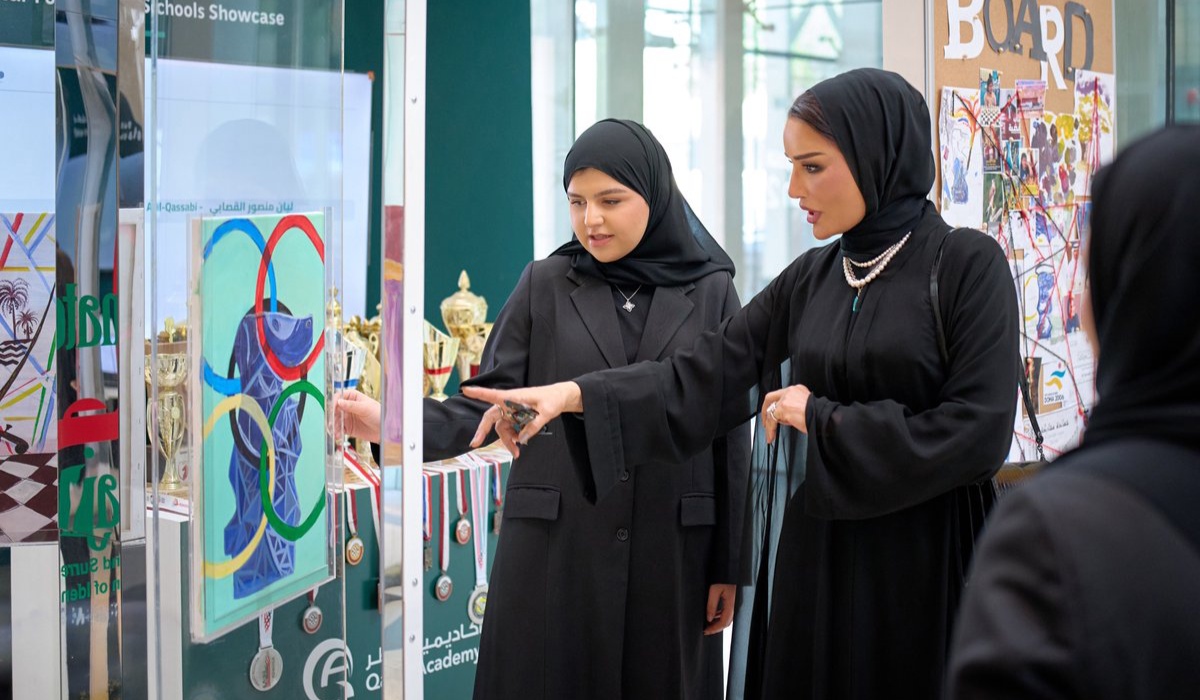 Her Highness Attends QF Schools Showcase